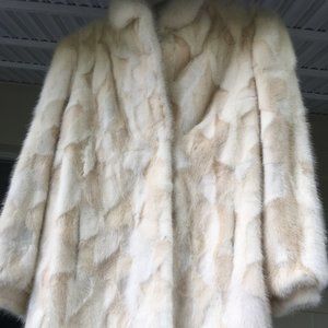 Mink Coat - White
